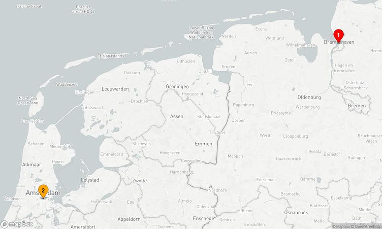 Reiseverlauf