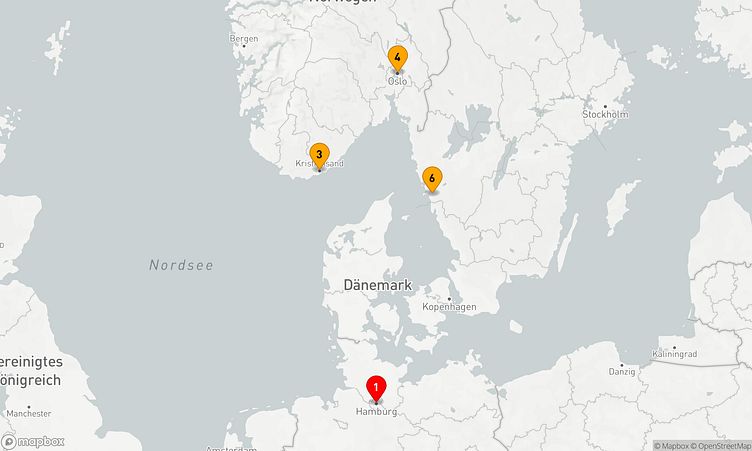 Reiseverlauf