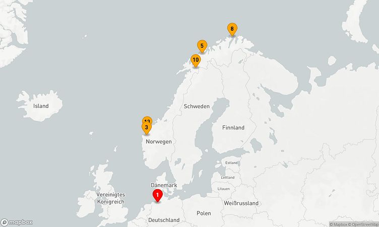 Reiseverlauf