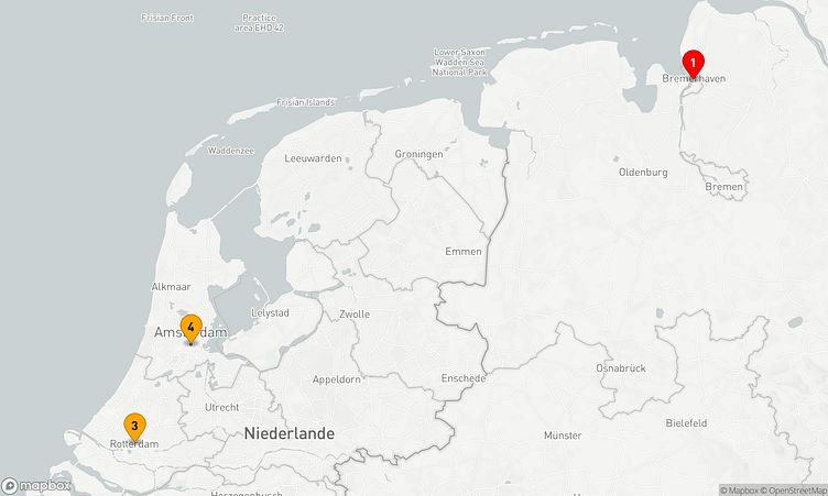 Reiseverlauf