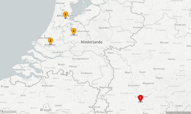 Reiseverlauf