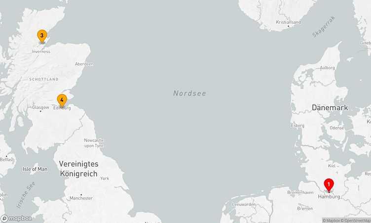 Reiseverlauf