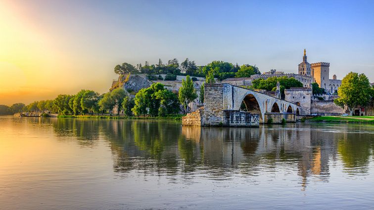 Provence Avignon Frankreich