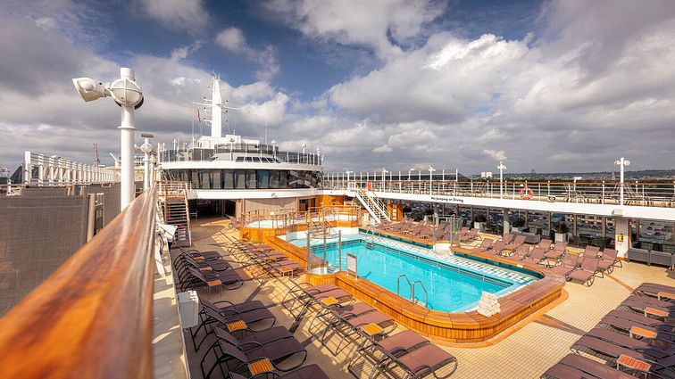 Cunard Queen Victoria Pavillion Pool 