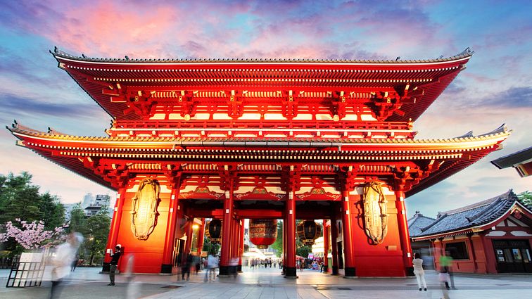 Sensō-ji Tempel in Tokyo