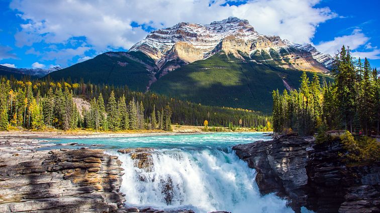 Athabasca Falls Jasper Nationalpark Kanada