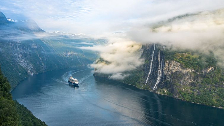 Mein Schiff 4 Fjord Geiranger