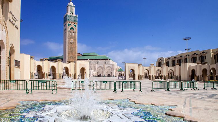Moschee Hassanll Casablanco Marokko