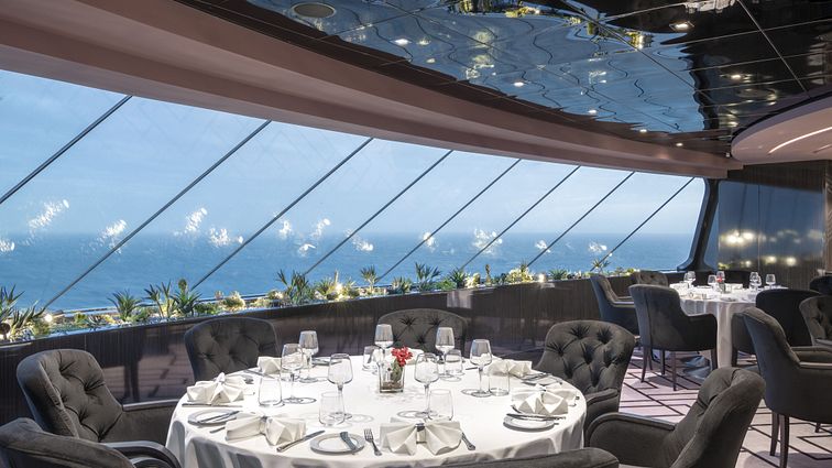 MSC Euribia, MSC Yacht Club Restaurant