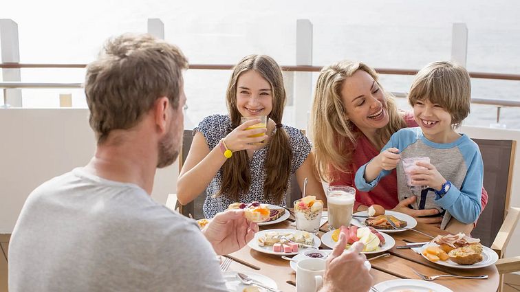 AIDAblu Familie Kinder