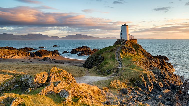 Ynys Llanddwyn in Anglesey / Wales