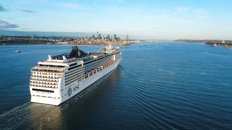 MSC Magnifica in Auckland