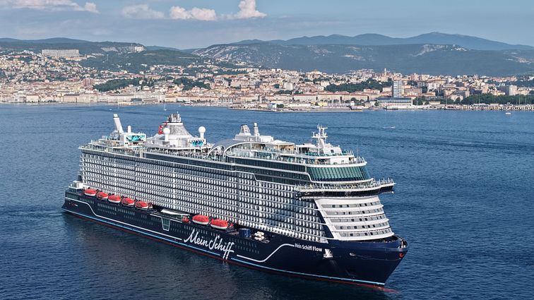 Taufe der Mein Schiff Flow