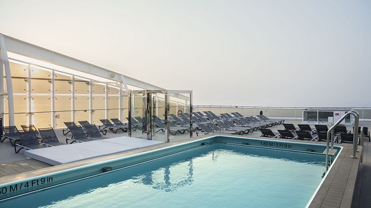 Zen Pool auf der MSC World Asia