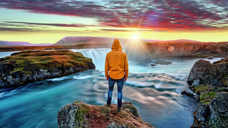 Godafoss Wasseerfall