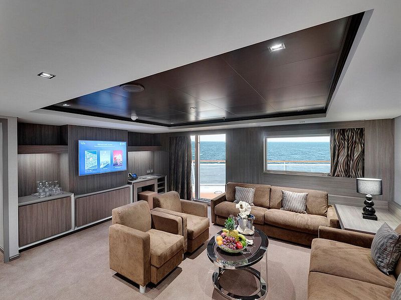 Die Royal Suite auf MSC Seashore