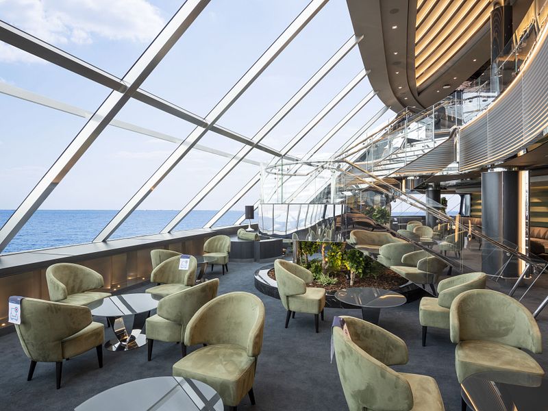 Top Sail Lounge mit Weitblick