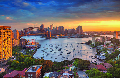 Q:\Destinationen\Australien\Sydney\Sydney_Harbour Bridge_AdobeStock_138141042_© Oleksandr Dibrova_mio_fogra39.tif