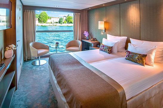 MS Amadeus Provence - Amadeus Flusskreuzfahrten - 2-Bett-Außenkabine,Kategorie A-1, Mozart Deck (A-1)