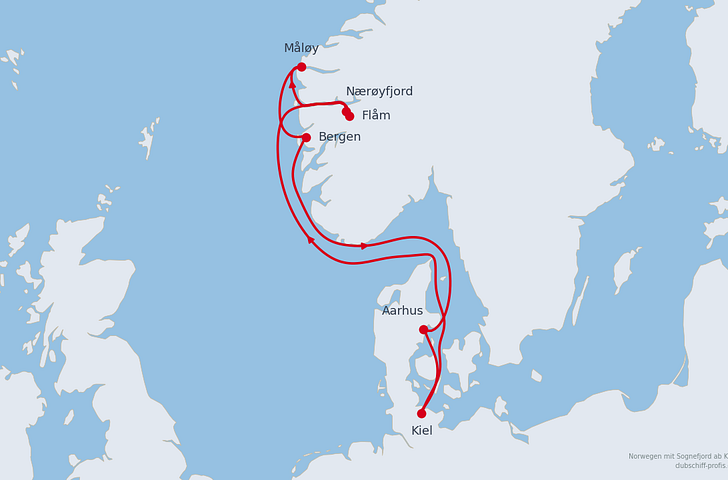 Impression zu AIDA Angebot der Woche - AIDAnova - Norwegen mit Sognefjord