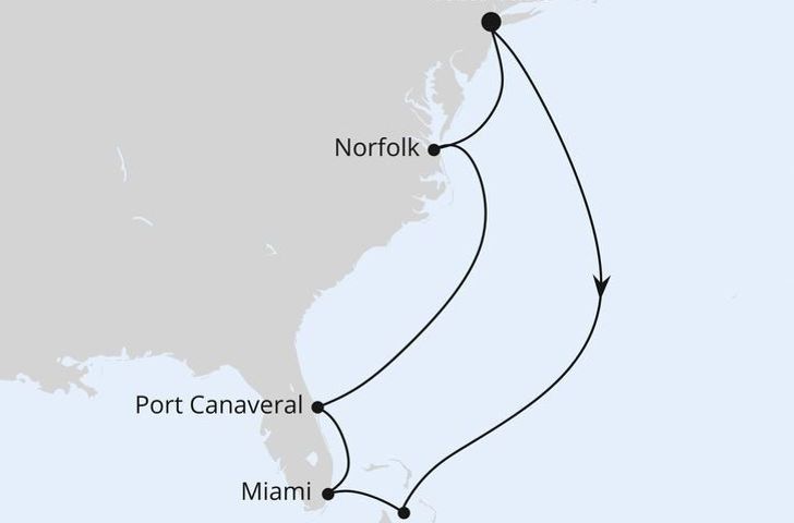 Impression zu Sommer 2026 - AIDAdiva - Florida & Bahamas