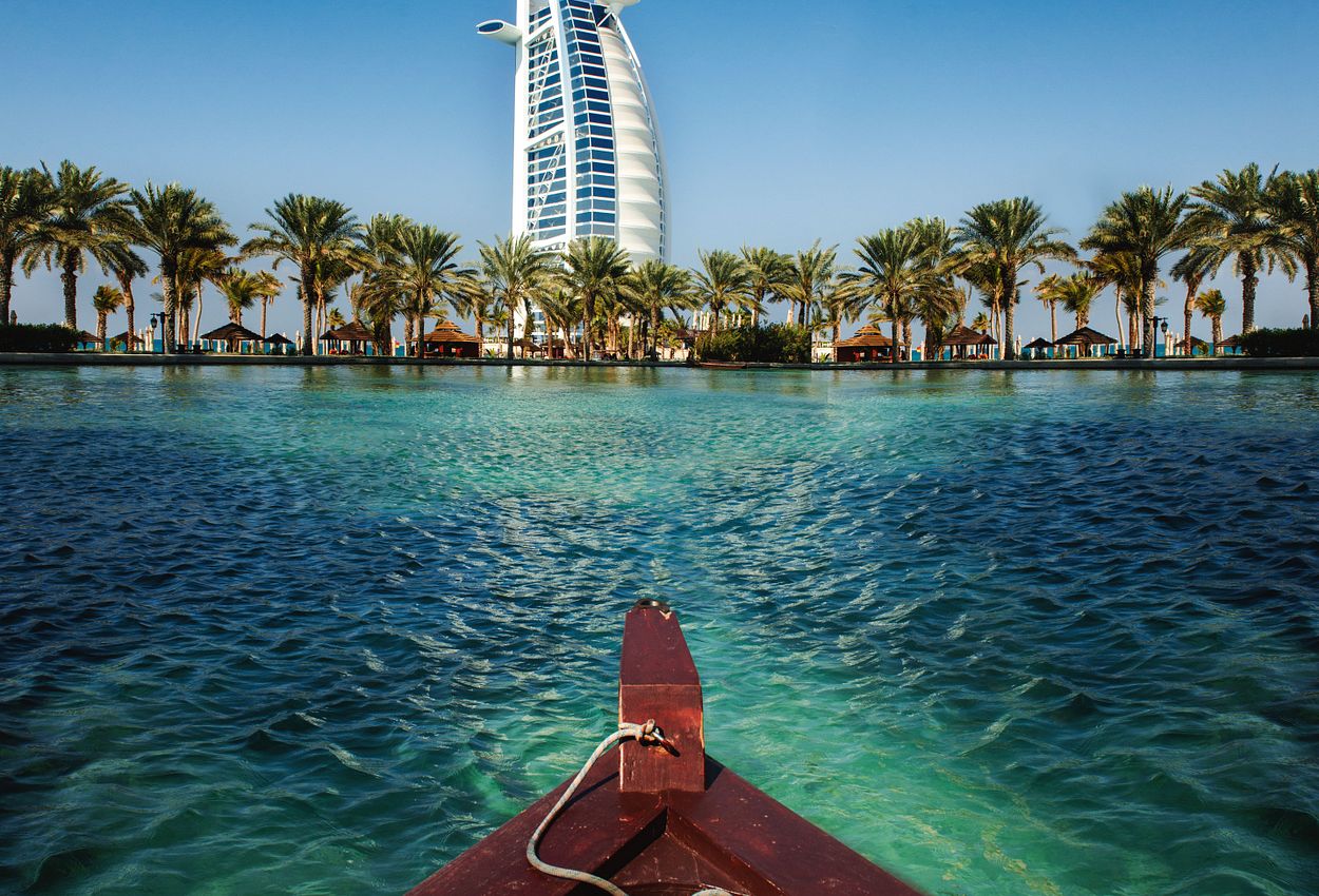 Burj Al Arab voraus! 