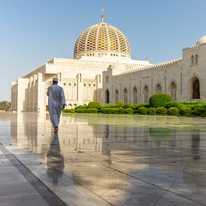 Muskat Maskat Muscat Sultan Qabus Moschee