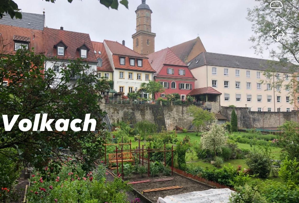 Volkach - gebaut auf Stadtmauern