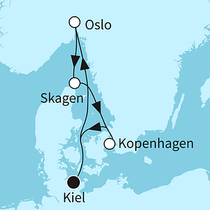 Mein Schiff 1 vor Corner Brook