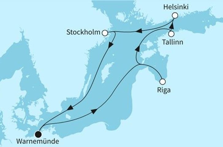 Impression zu Sommer 2026 - Mein Schiff 7 oder Mein Schiff Relax - Ostsee mit Helsinki