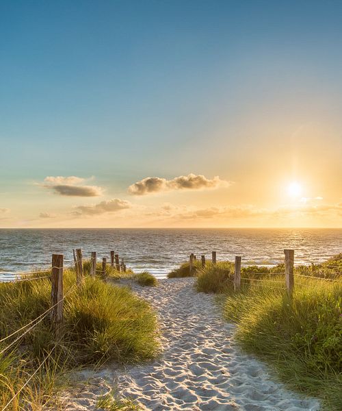 Weg zum Meer Nordsee Strand