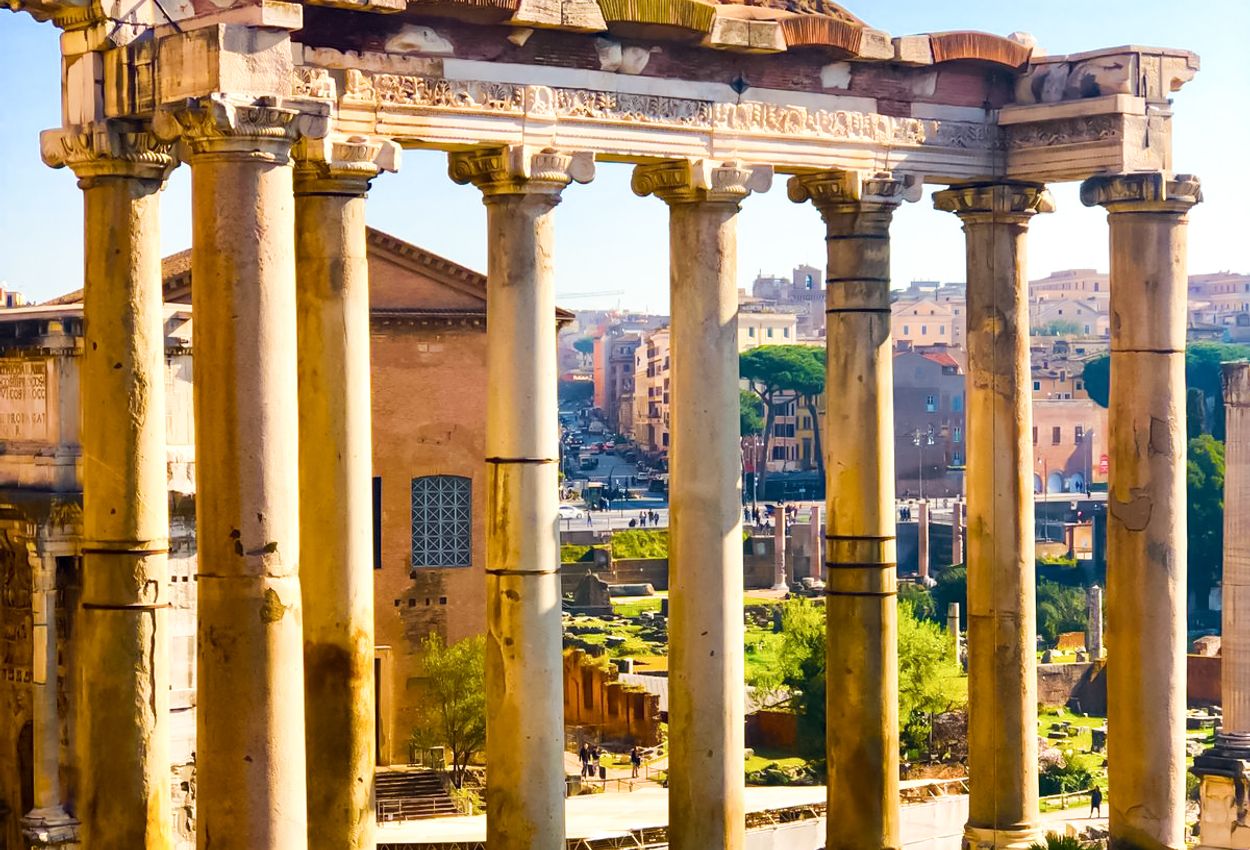 Das Forum Romanum