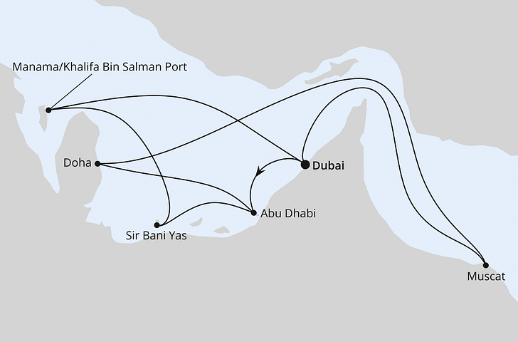 Impressionn zu AIDA Winter 2025/26 - AIDAprima - Große Orient-Reise