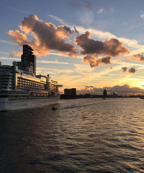 AIDAperla in Rotterdam 