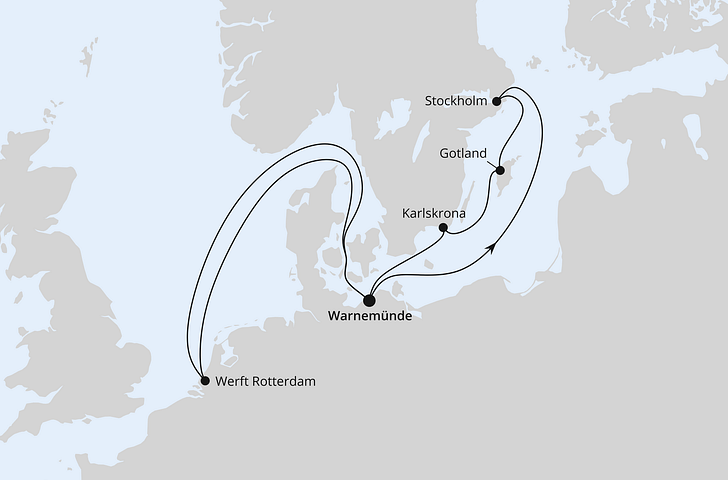 Impression zu AIDA Doppelpass on Cruise - AIDAmar - AIDA Fan Cruise - Schweden, WM & Werfterlebnis