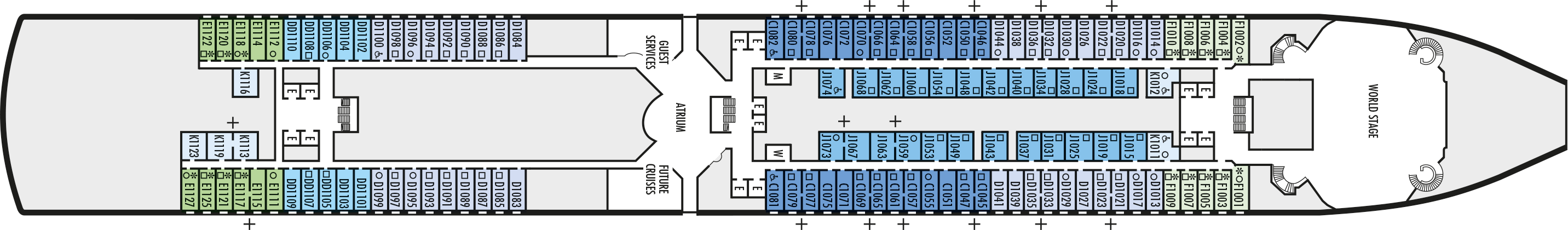 Deck 1 (Main Deck)