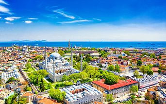 östliches mittelmeer mit istanbul