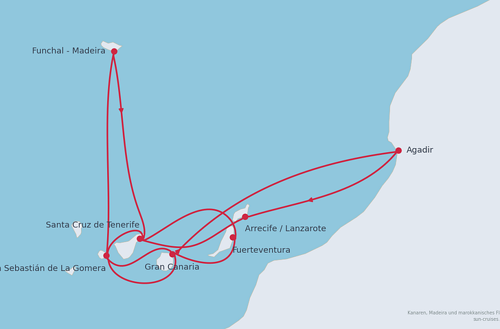 Impression zu Mein Schiff Angebot der Woche - Mein Schiff 7 - Kanaren, Madeira und marokkanisches Flair