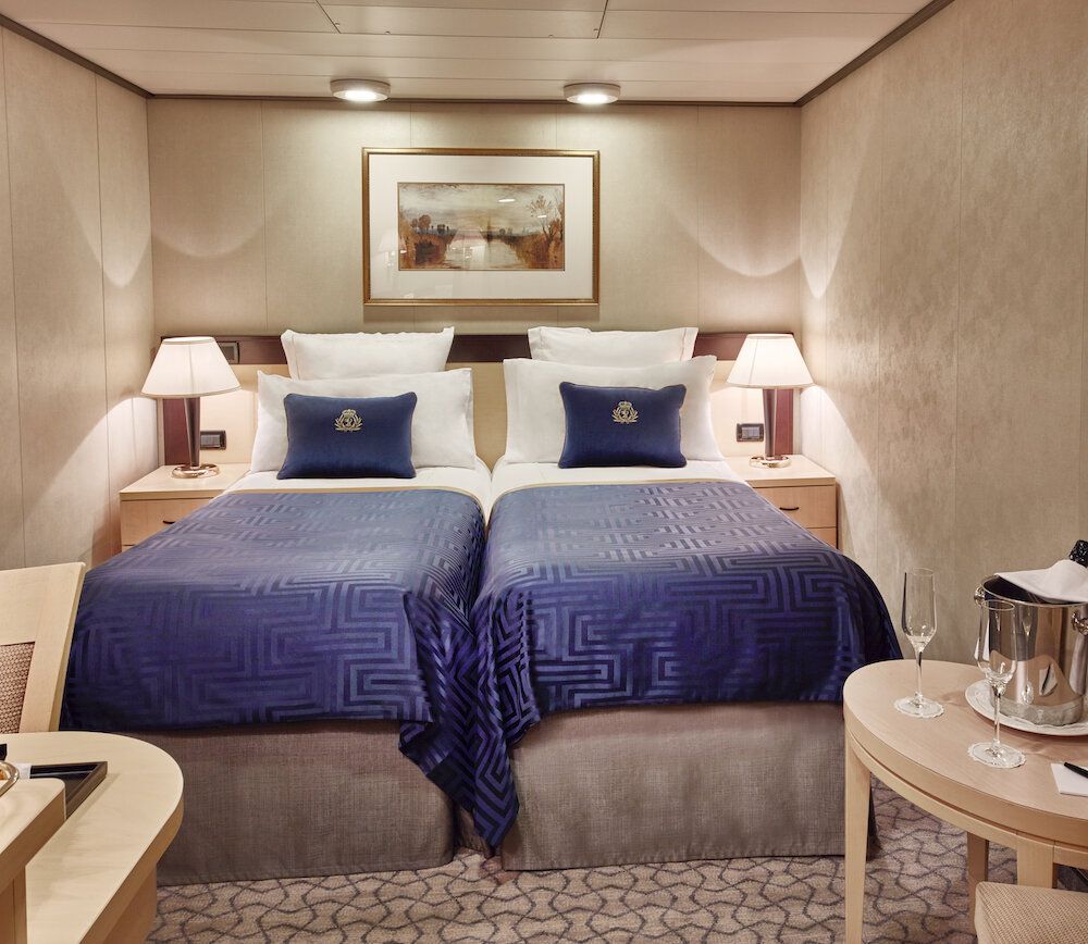 Queen Victoria - Cunard Line - Zweibett innen, Mittschiffs, Deck 4, 5, 6, 7, 8 (IA)