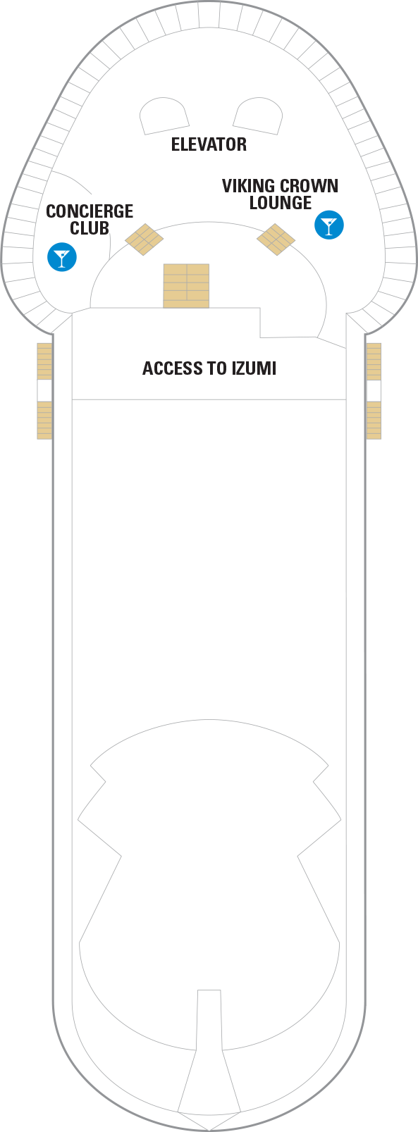 Grandeur of the Seas - Royal Caribbean International - Deck 11 (Deck Eleven)