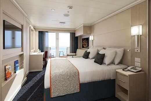 MS Koningsdam - Holland America Line - Veranda Kabine (V)