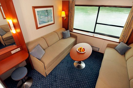 PRINZESSIN SISI - Ohne Reederei - 2-Bett Außenkabine Mitteldeck