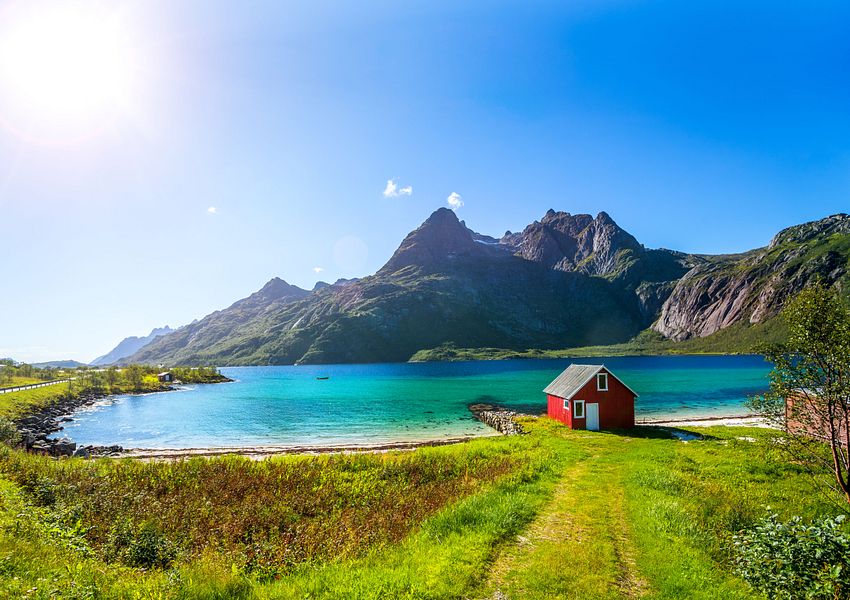 Blick auf den Trolfjord