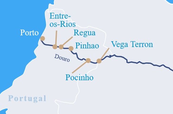 Impressionn zu VIVA Cruises - Porto Mirante - Schätze des Douro