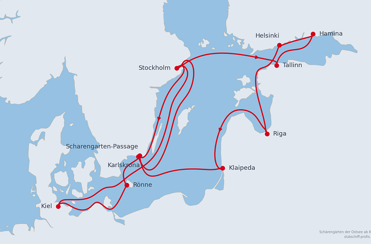 Impression zu AIDA ALL IN Sommer 2027 - Schärengärten der Ostsee