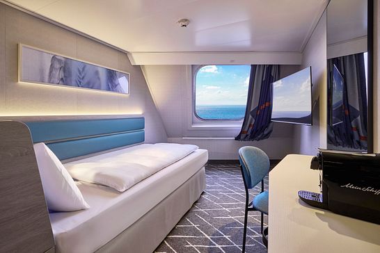 Mein Schiff Relax - Außenkabine Einzelkabine