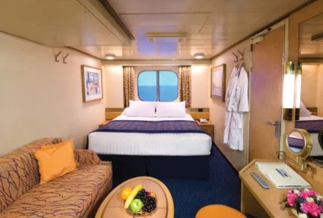 MS Westerdam - Holland America Line - Meerblickkabine