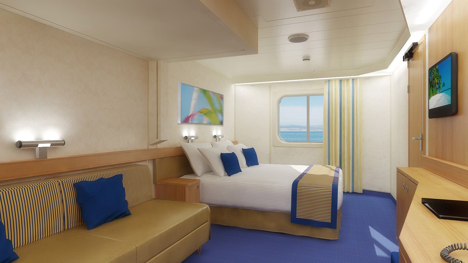 Carnival Sunshine - Carnival Cruise Line - Außen Fenster