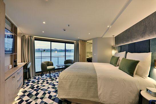 MS Viva One Außenkabine Junior Suite Rubin- und Diamant Deck