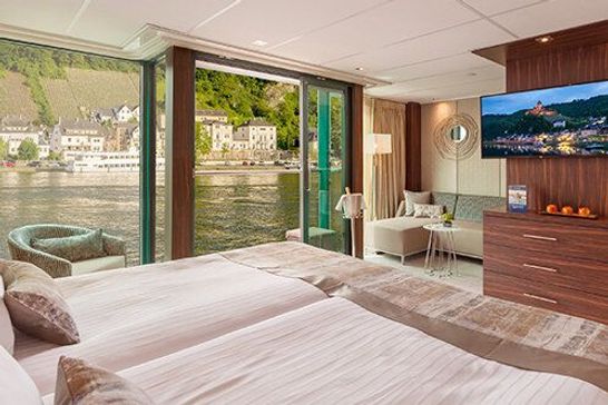 MS Amadeus Imperial - Amadeus Flusskreuzfahrten - 2-Bett-Außenkabine,Kategorie Suite,Mozart Deck (SUI)